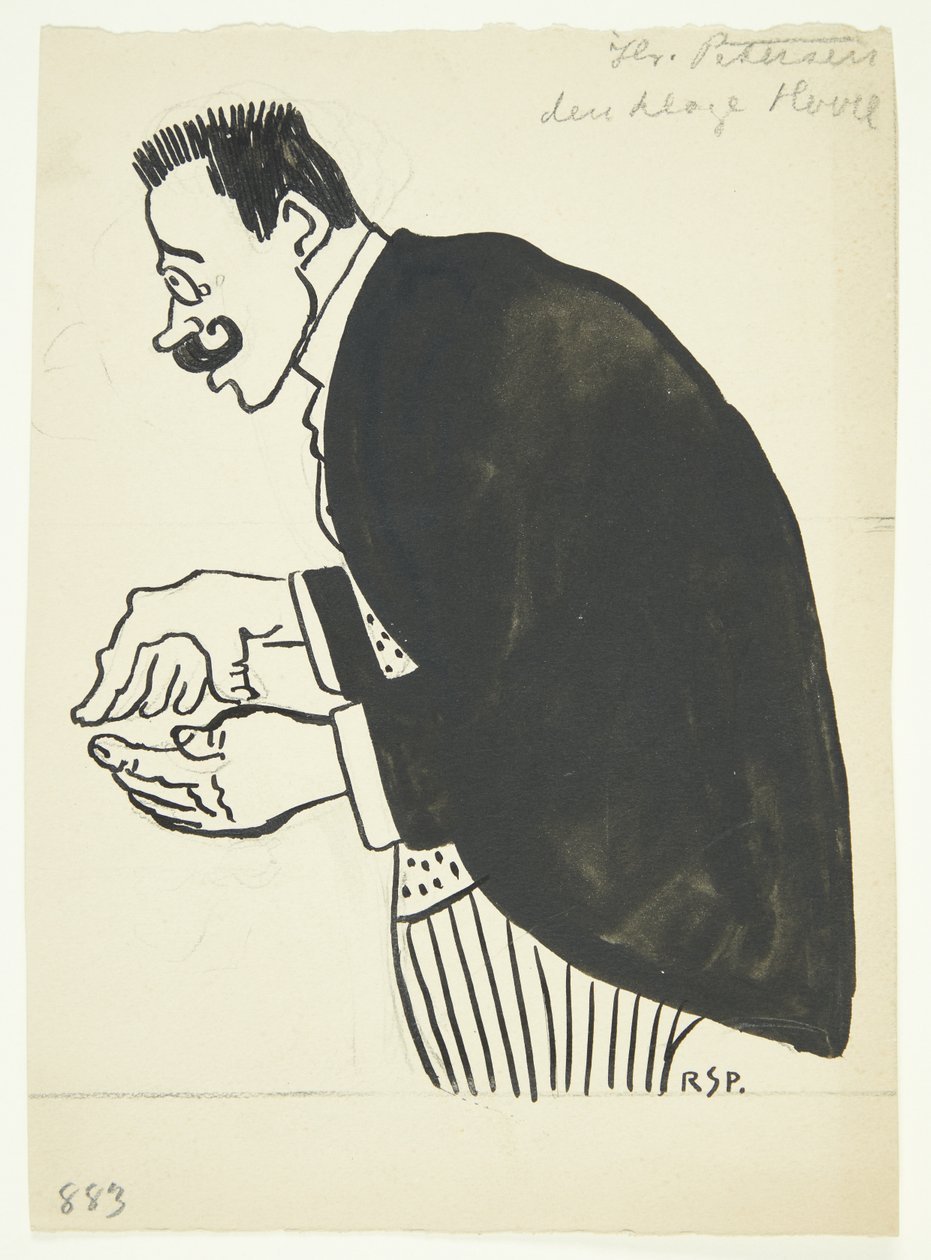 Férfi öltönyben alkotó: Robert Storm Petersen
