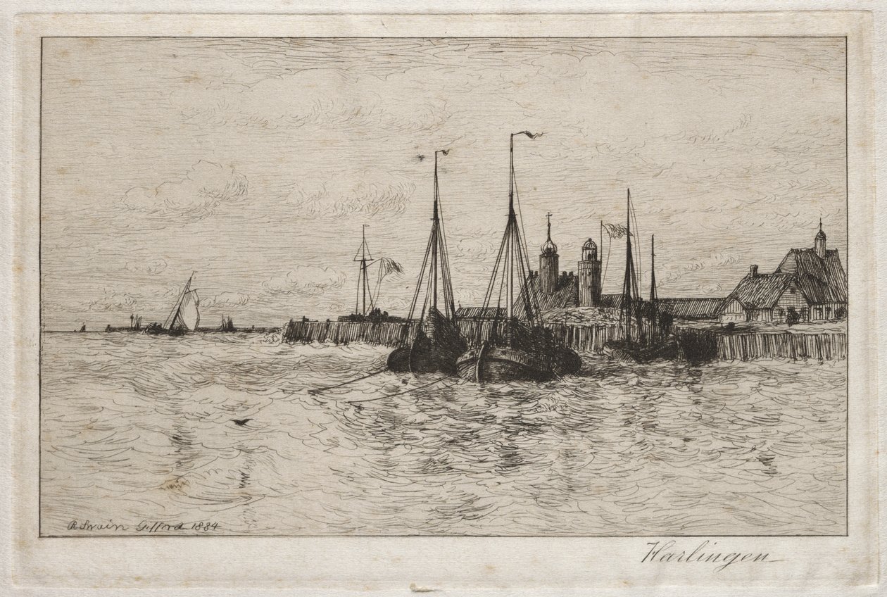 Harlingen alkotó: Robert Swain Gifford