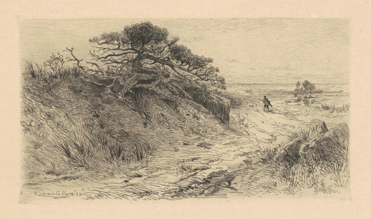 Az ösvény a parthoz alkotó: Robert Swain Gifford