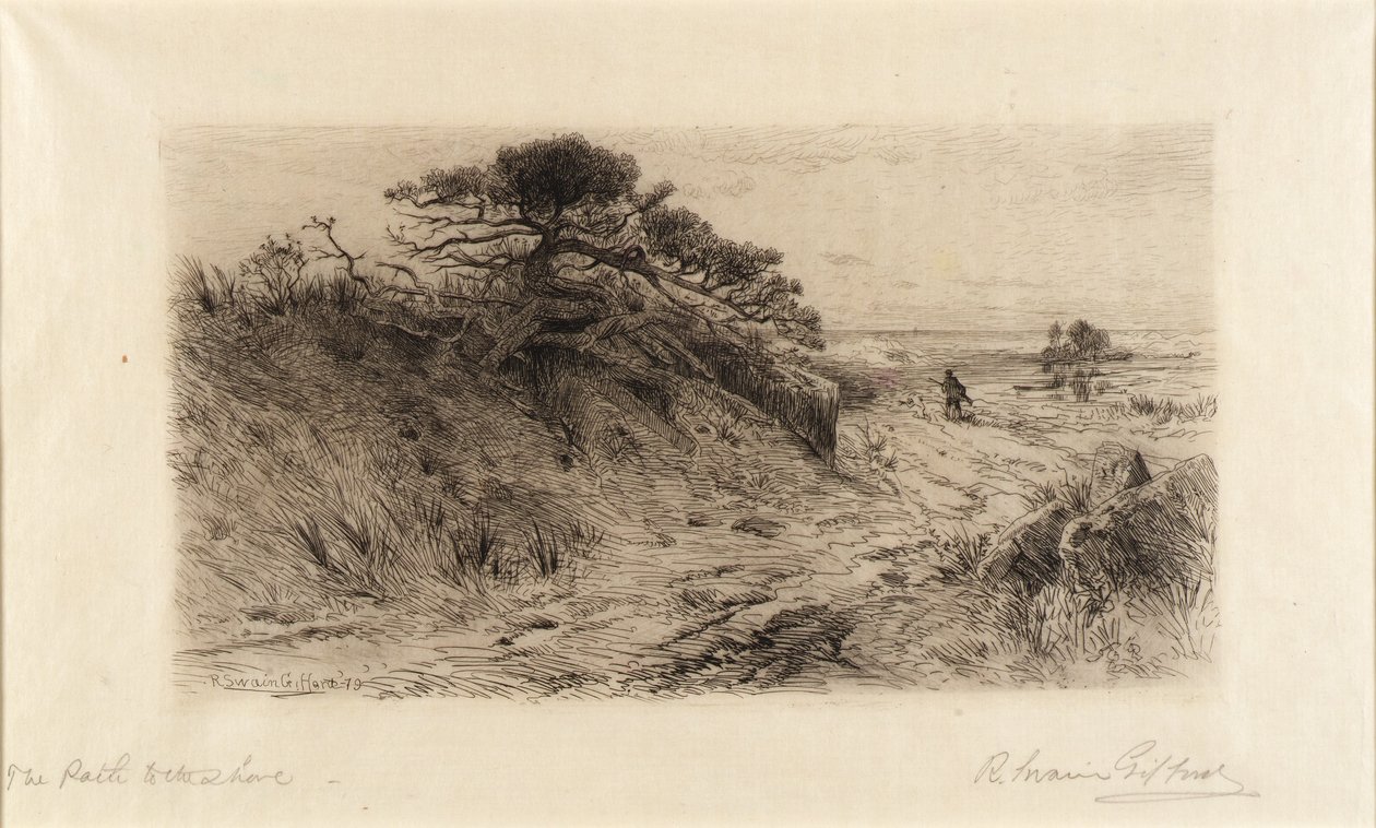 Az út a partra alkotó: Robert Swain Gifford