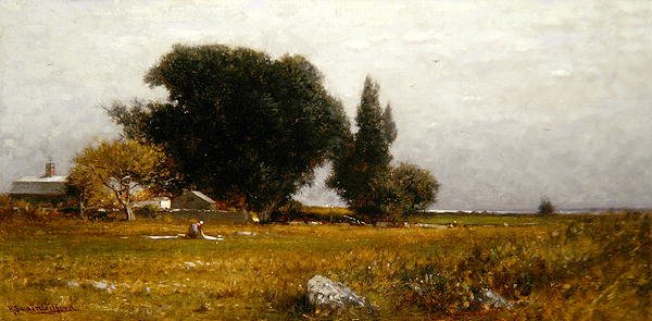 Fák és a rét alkotó: Robert Swain Gifford