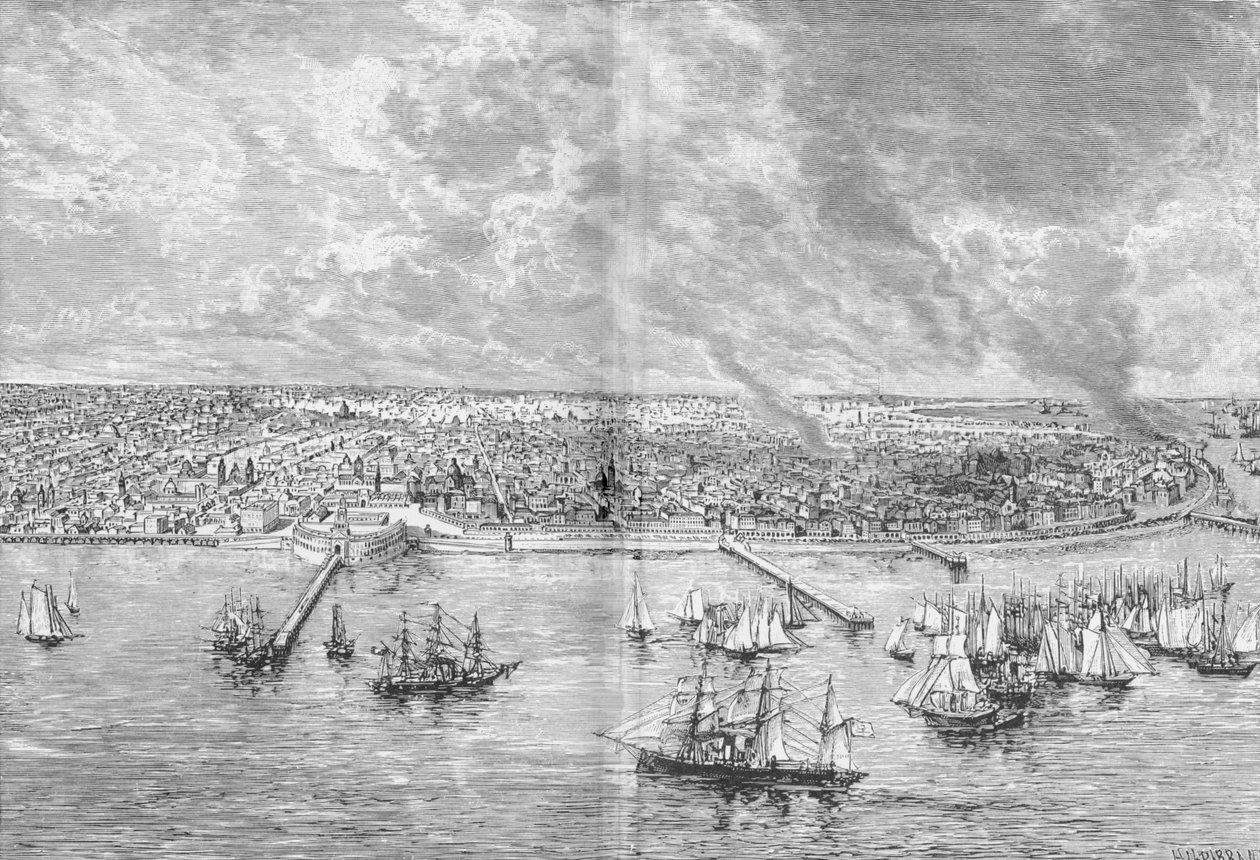 Buenos Ayres, 1885, 1890 alkotó: Robert Taylor Pritchett