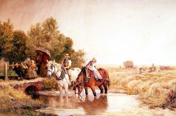 Szénaidő a záporok között alkotó: Robert Thorne Waite