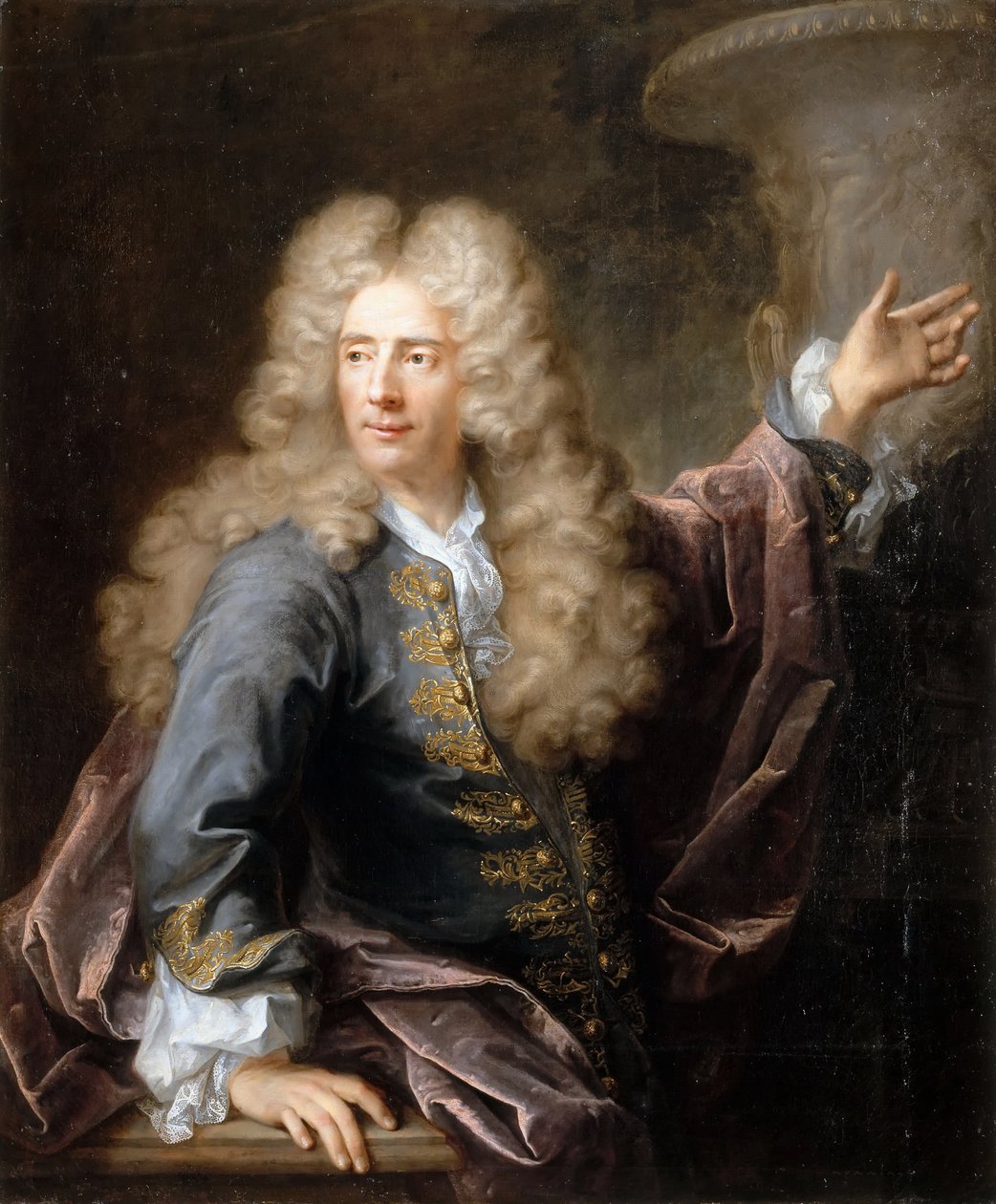 Jean Cornu szobrászművész portréja 1650-1715 alkotó: Robert Tournieres