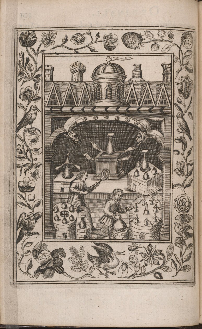 A British Chemical Theatre, 1652 alkotó: Robert Vaughan