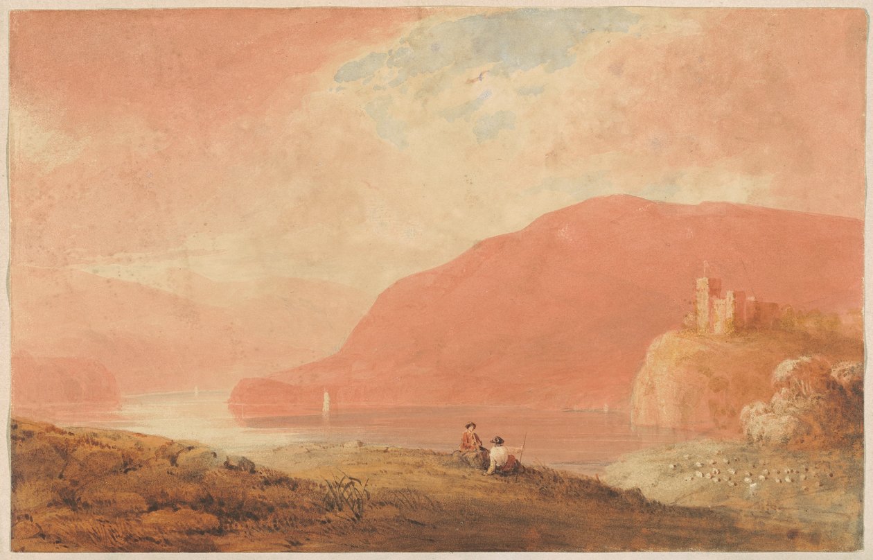 Kastély a folyón alkotó: Robert W. Weir