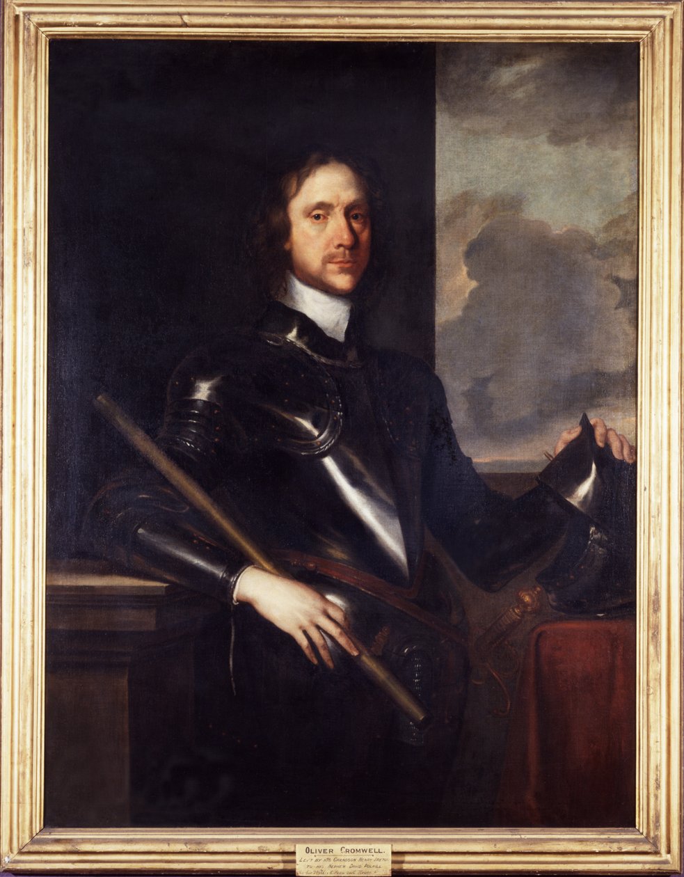 Oliver Cromwell, 1646-49 körül (olaj, vászon) alkotó: Robert Walker