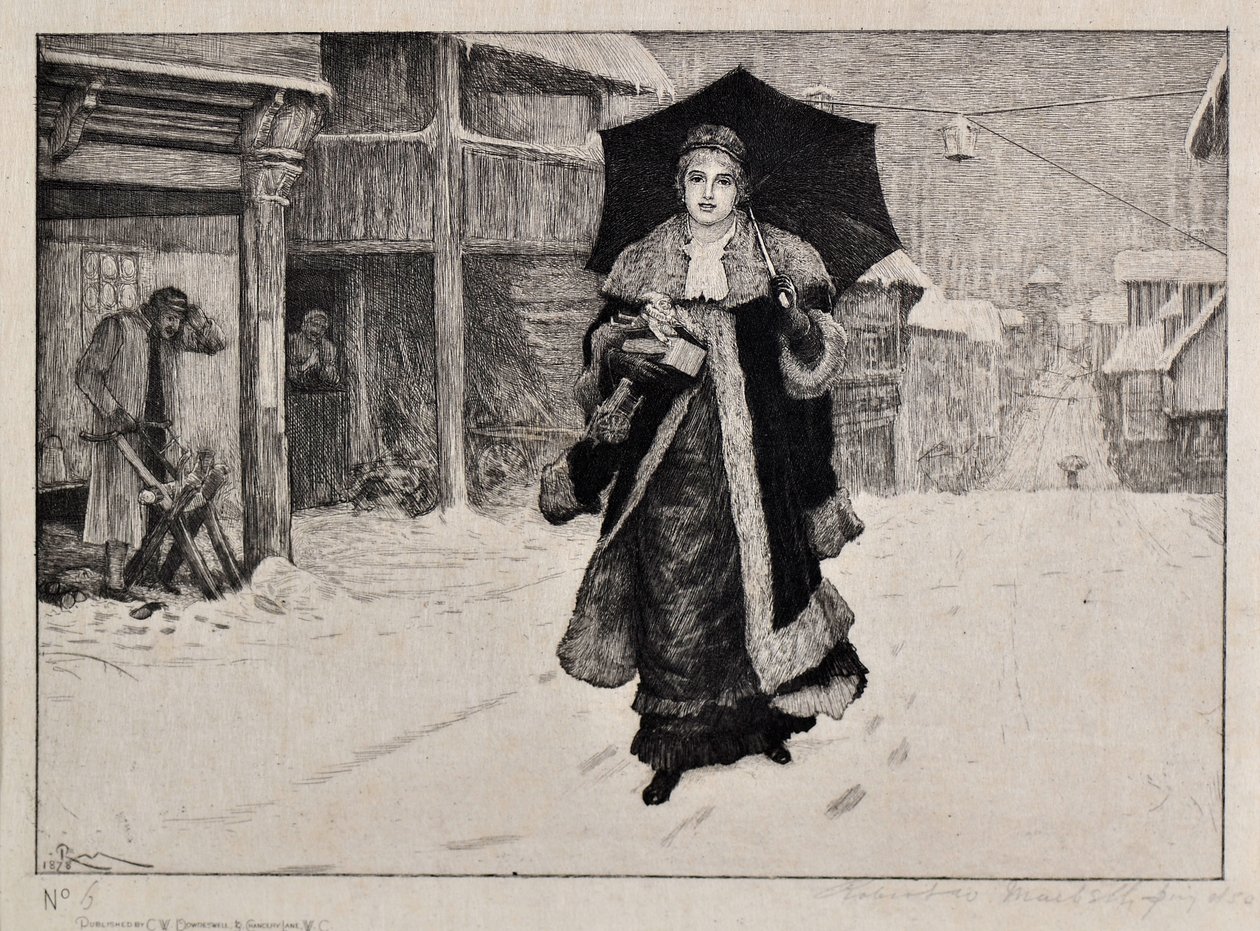 Karácsony reggel alkotó: Robert Walker Macbeth