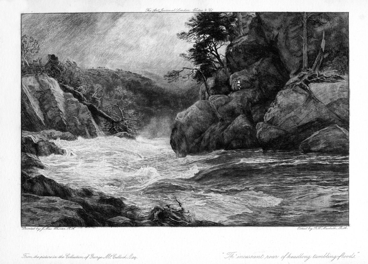 Glen Affaric, 1903. alkotó: Robert Walker Macbeth