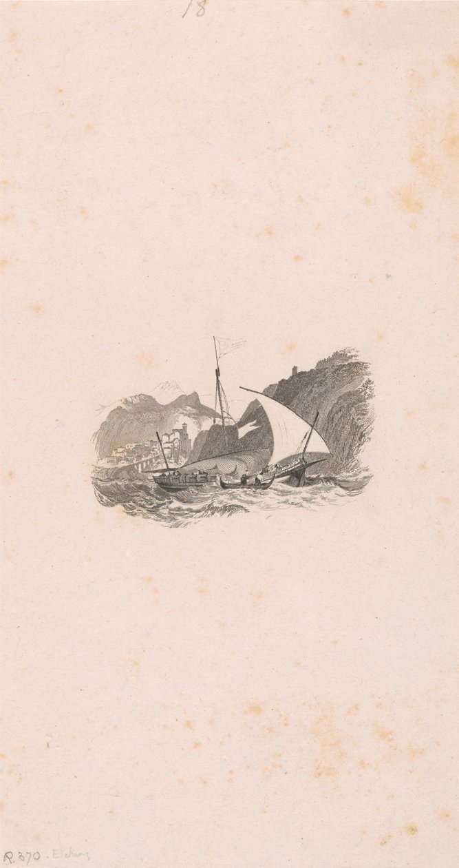 Amalfi (matrica) alkotó: Robert Wallis