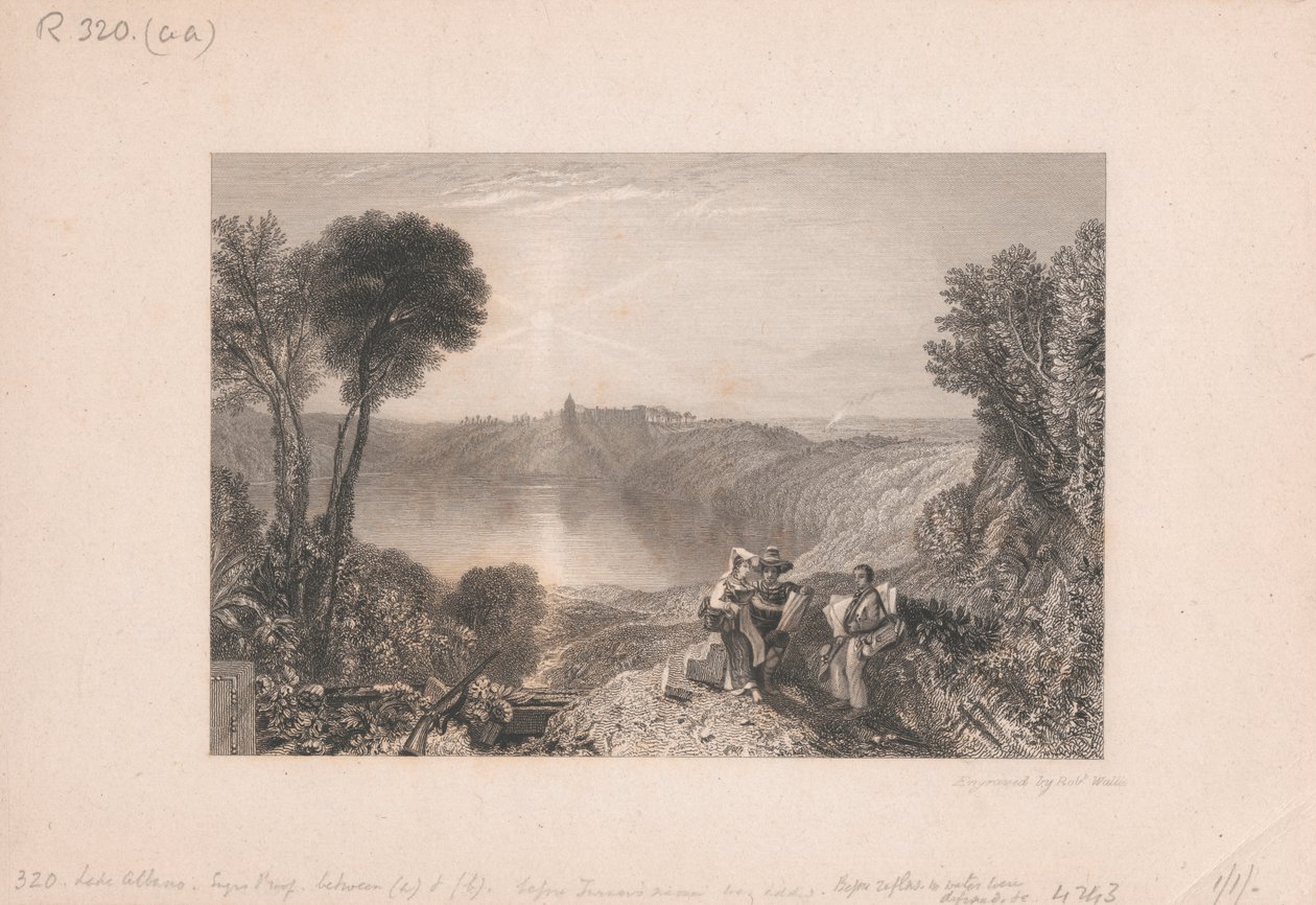 Albano-tó alkotó: Robert Wallis