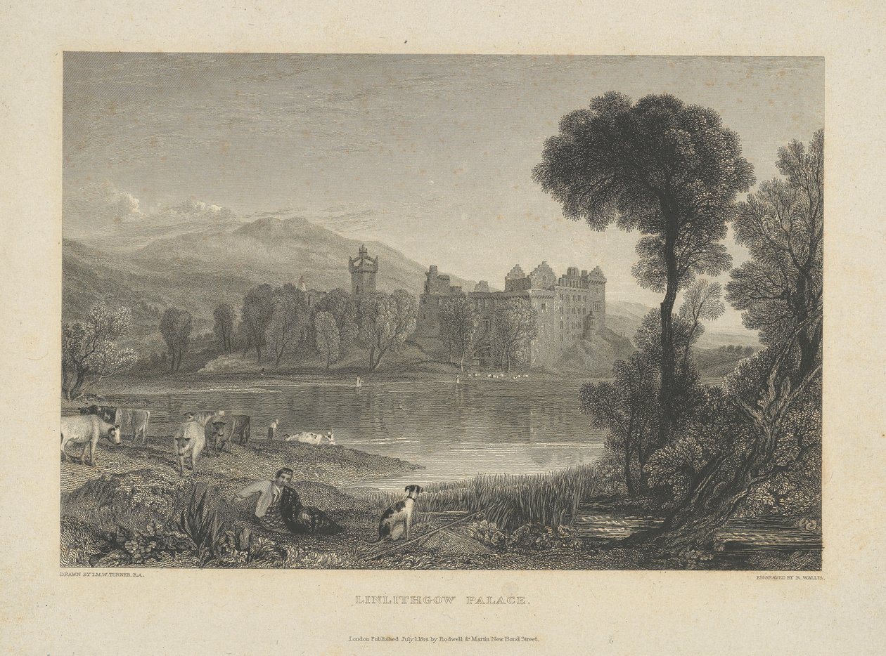Linlithgow palota alkotó: Robert Wallis