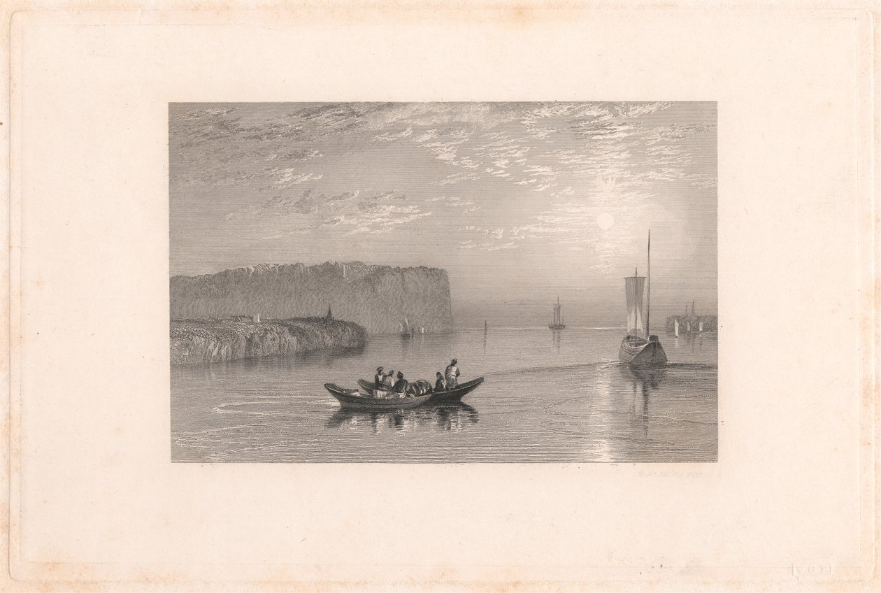 Jelenet a Loire-on alkotó: Robert Wallis