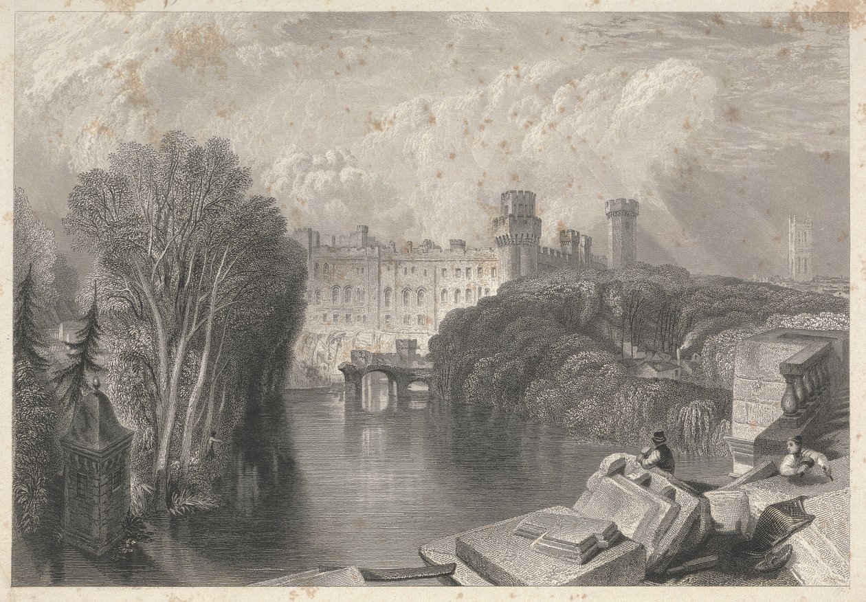 Warwick kastély, Warwickshire alkotó: Robert Wallis