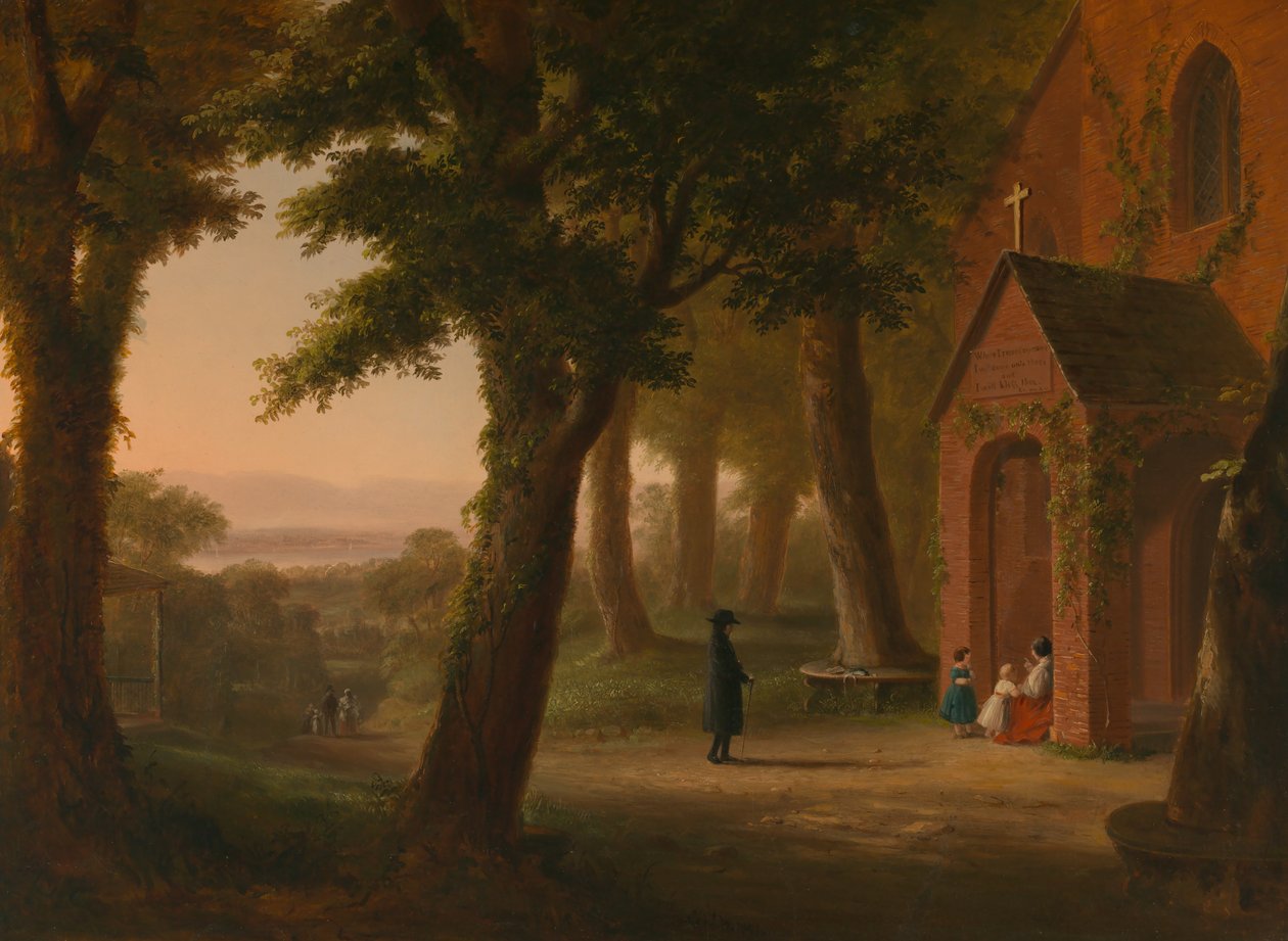 Szent Ártatlanok temploma, Highland Falls, New York alkotó: Robert Walter Weir