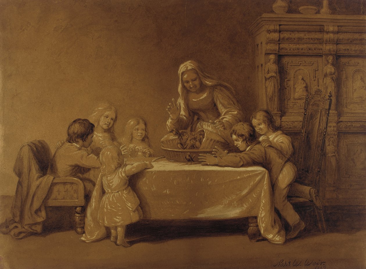 Családi csoport alkotó: Robert Walter Weir