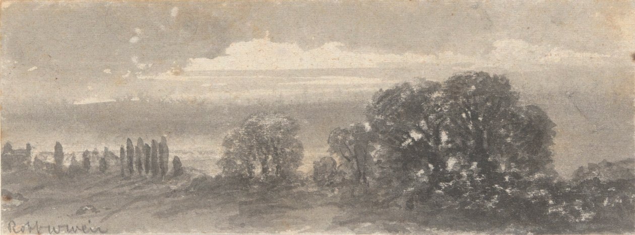 Táj - Fák alkotó: Robert Walter Weir