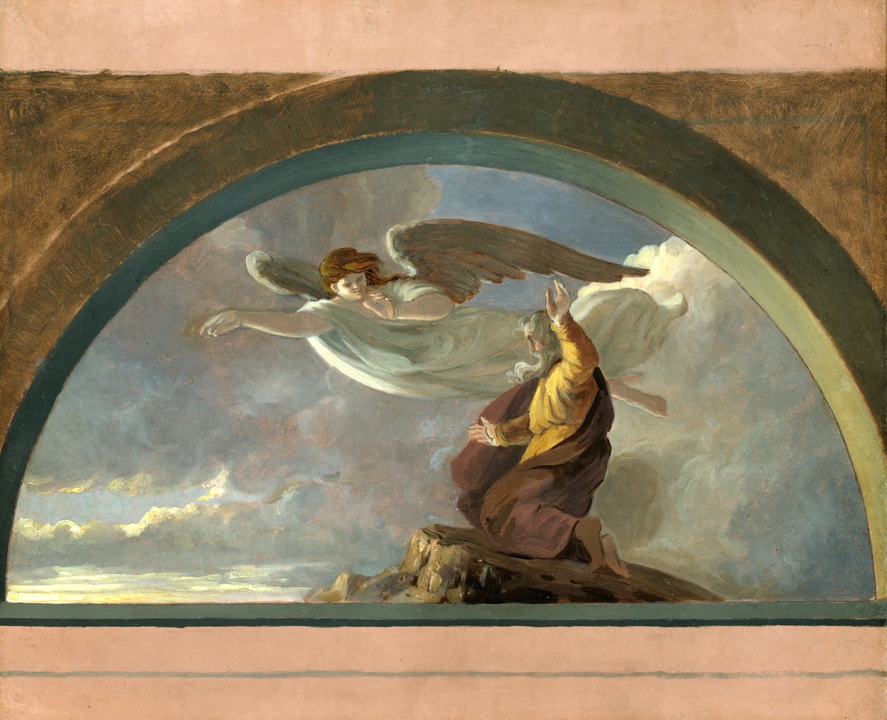 Mózes nézi az Ígéret Földjét, kb. 1860-1865. alkotó: Robert Walter Weir