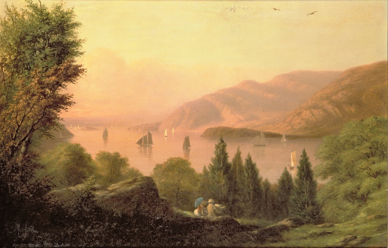 Piknik a Hudson mentén, 1881 alkotó: Robert Walter Weir
