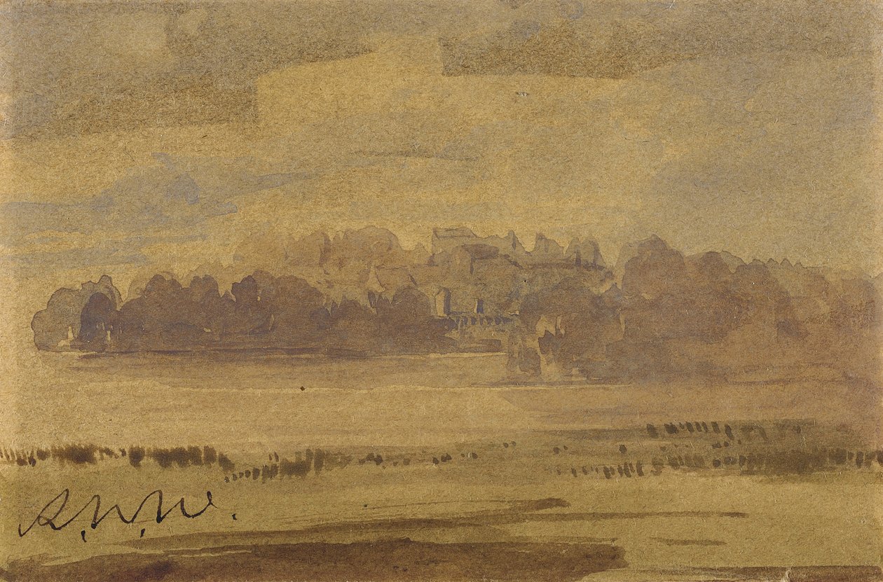 West Point látképe alkotó: Robert Walter Weir
