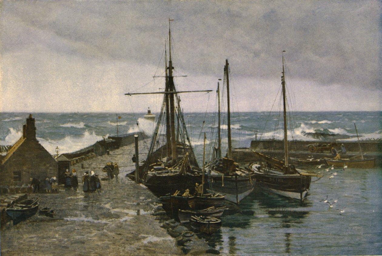 Otthon és menedék, 1905, c1930. alkotó: Robert Weir Allan