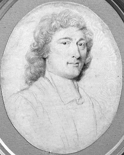 Férfi portré (ceruza, pergamen) alkotó: Robert White
