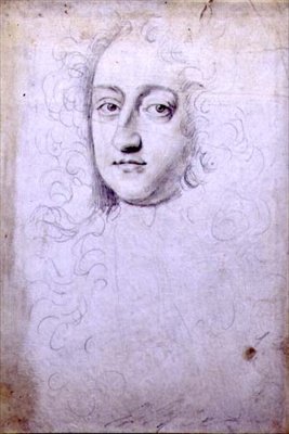 Férfi portré (ceruza pergamen) alkotó: Robert White