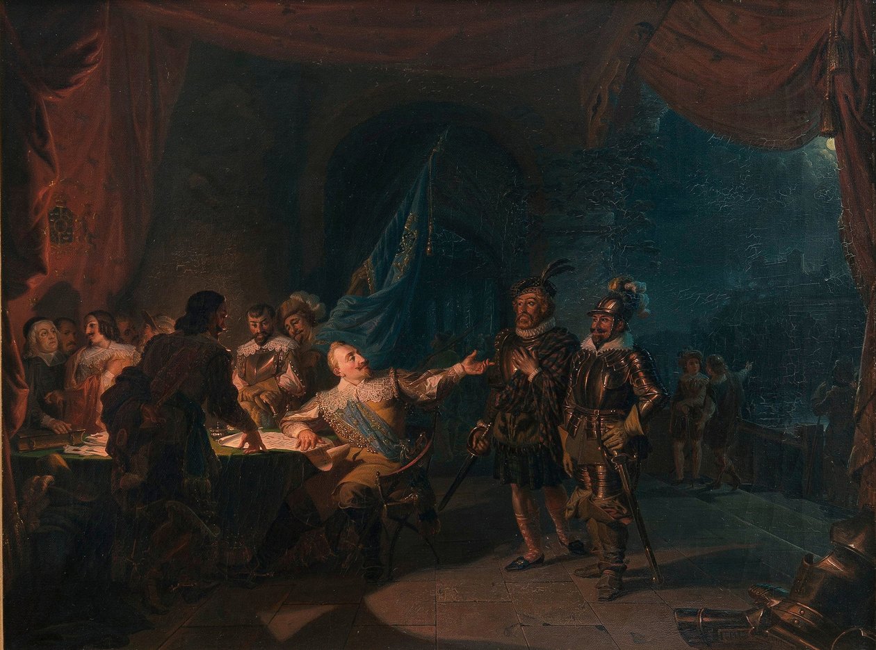 Svéd Gustav II Adolf Würzburgban alkotó: Robert Wilhelm Ekman