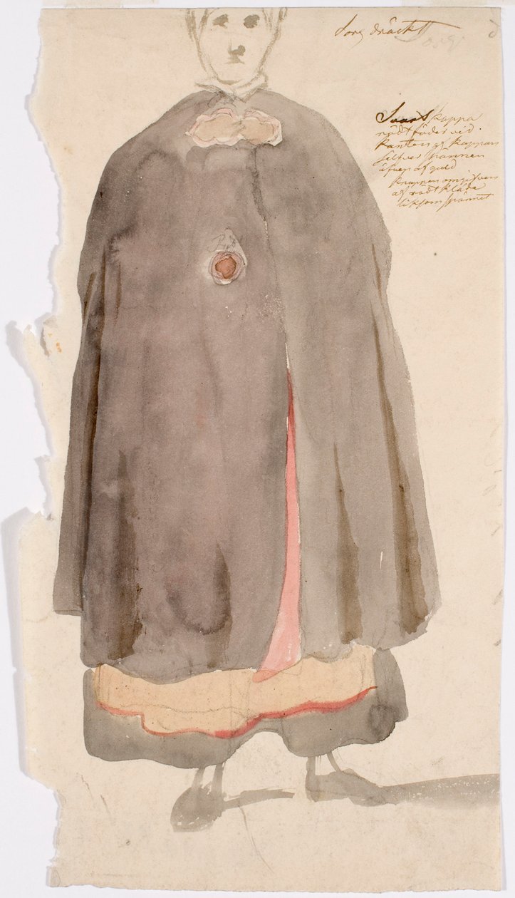 Álló parasztasszony alkotó: Robert Wilhelm Ekman