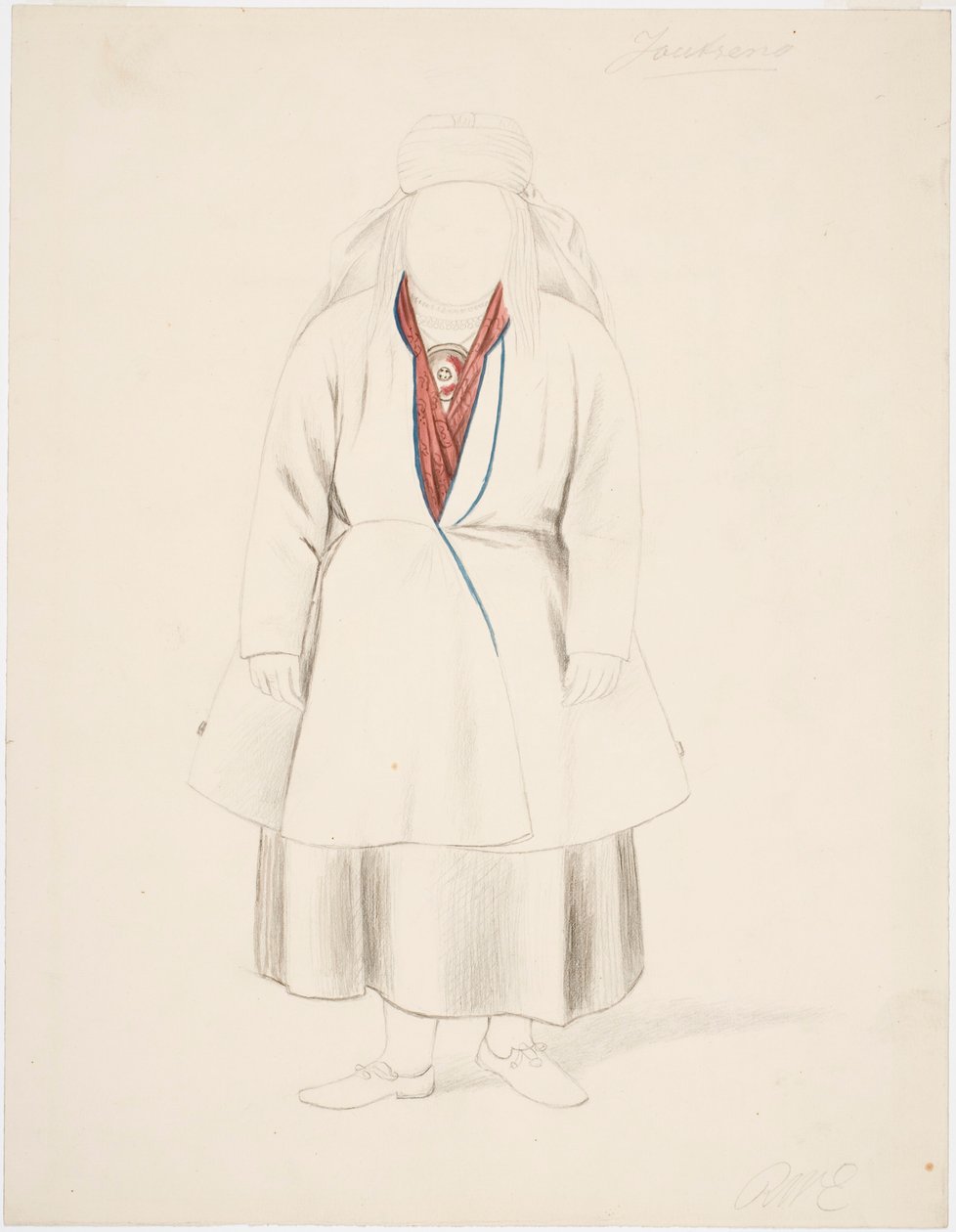 Álló parasztasszony Jutsenóból alkotó: Robert Wilhelm Ekman