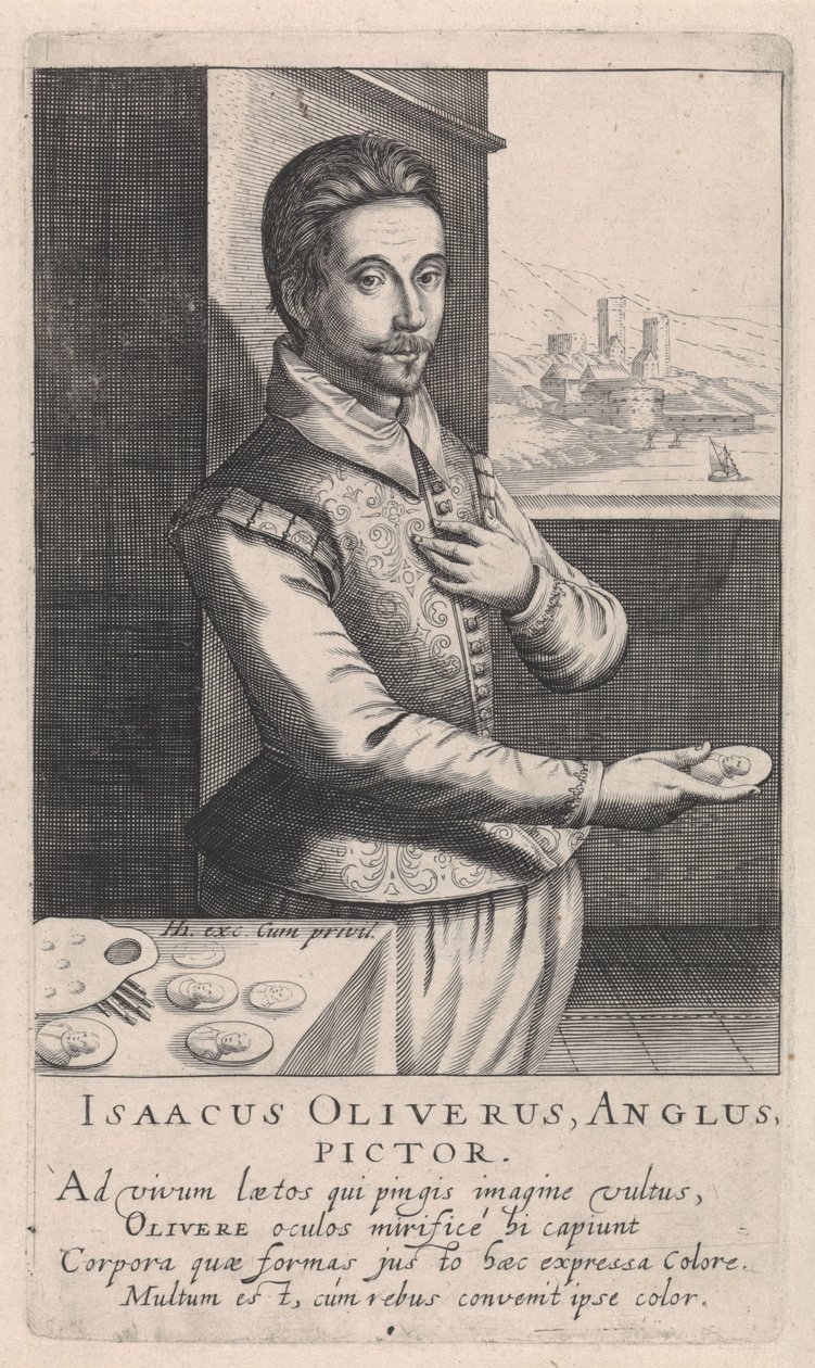 Isaac Oliver portréja alkotó: Robert Willemsz de Baudous