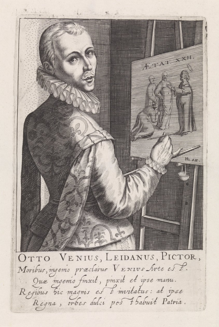 Otto van Veen portréja alkotó: Robert Willemsz de Baudous