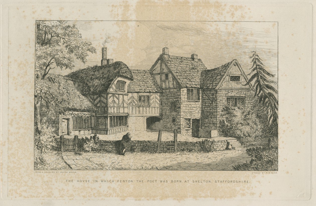 Shelton – Fenton születési helye alkotó: Robert William Buss