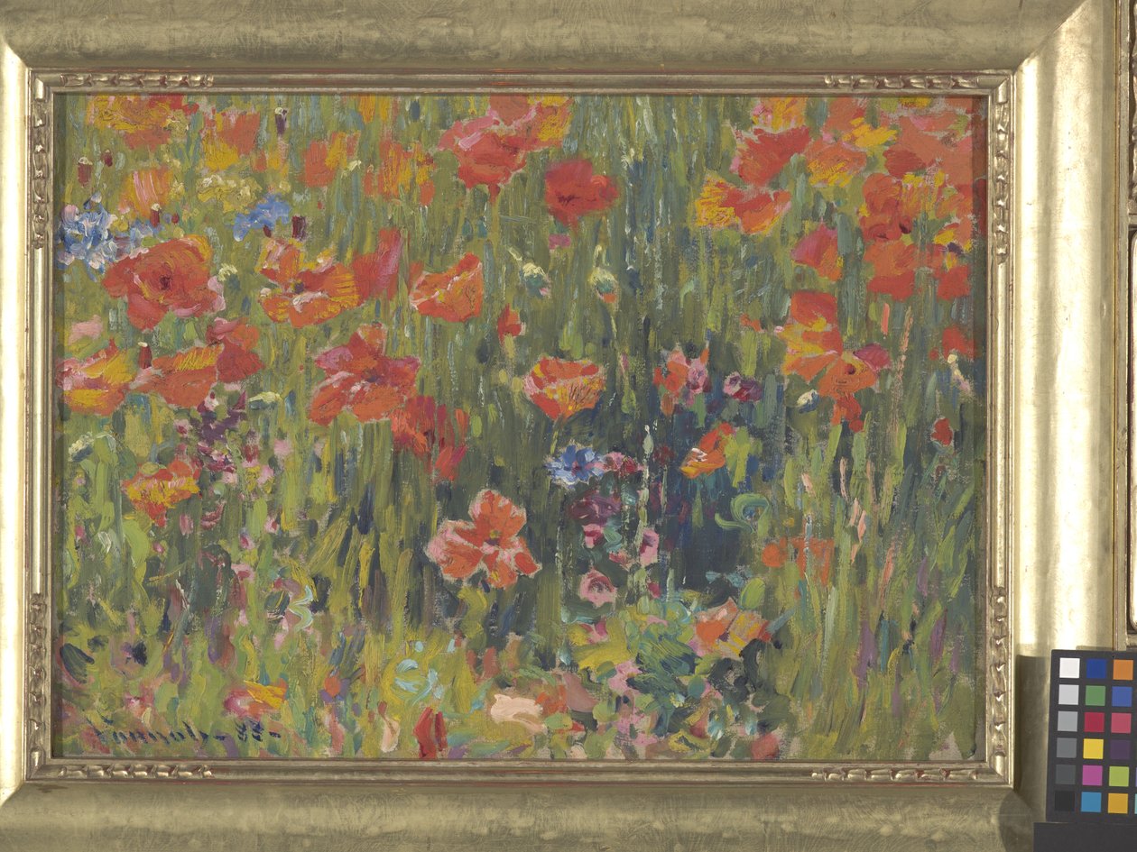 mák (olaj, vászon) alkotó: Robert William Vonnoh