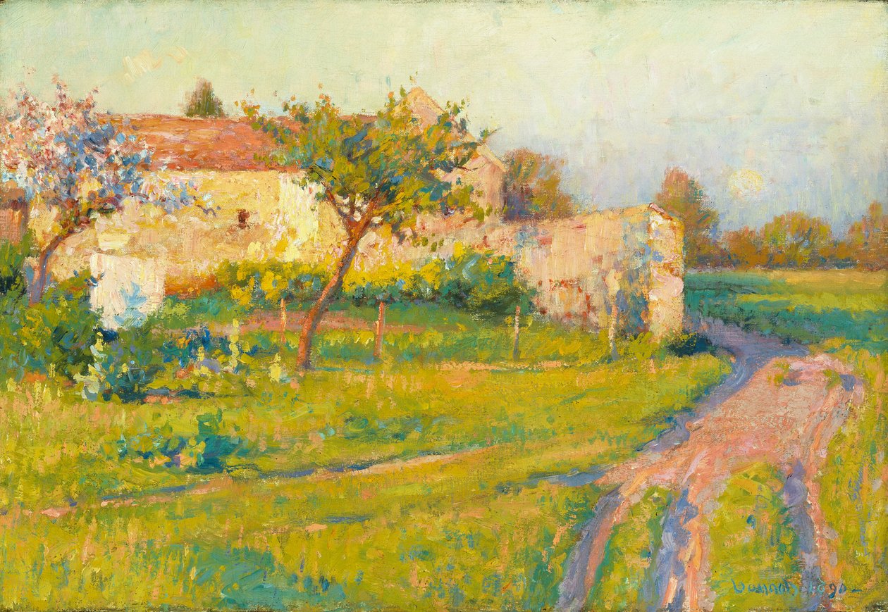 Tavasz Franciaországban, 1890. alkotó: Robert William Vonnoh