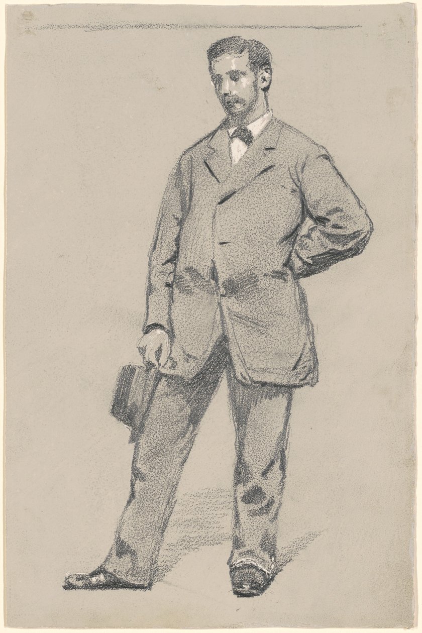 Álló ember alkotó: Robert William Vonnoh