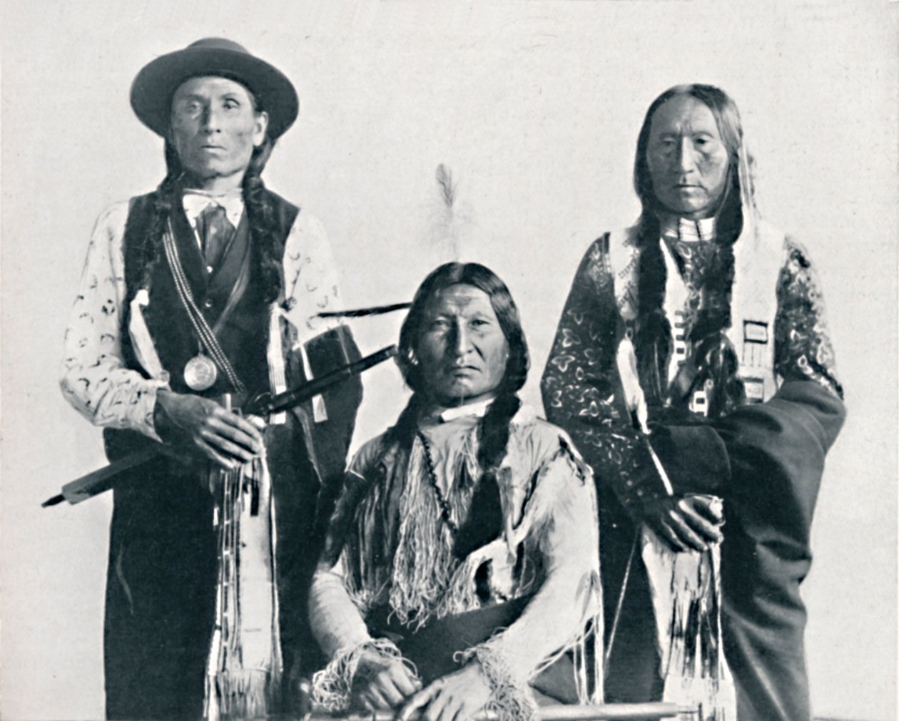 Algonkinok csoportja, 1912 alkotó: Robert Wilson Shufeldt