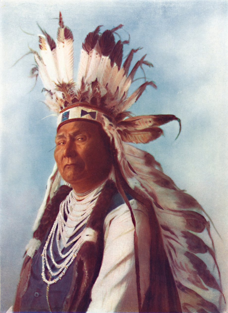 Egy szahapti főnök, 1912 alkotó: Robert Wilson Shufeldt