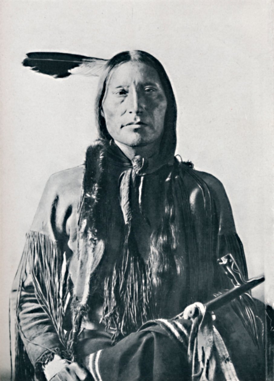 Egy algonkin indián, 1912 alkotó: Robert Wilson Shufeldt