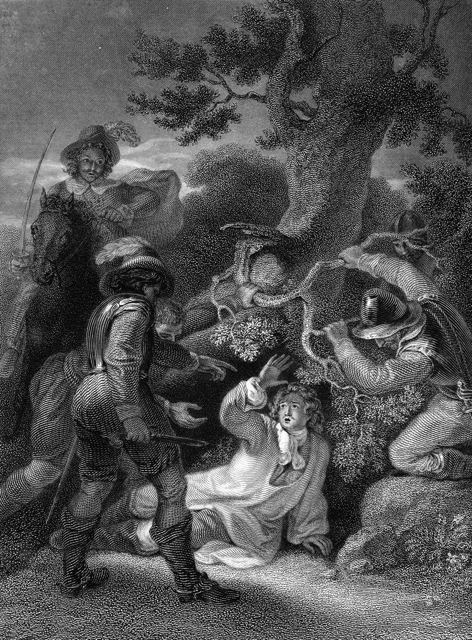 Monmouth hercege a sedgemoori csata után alkotó: Robert after Smirke