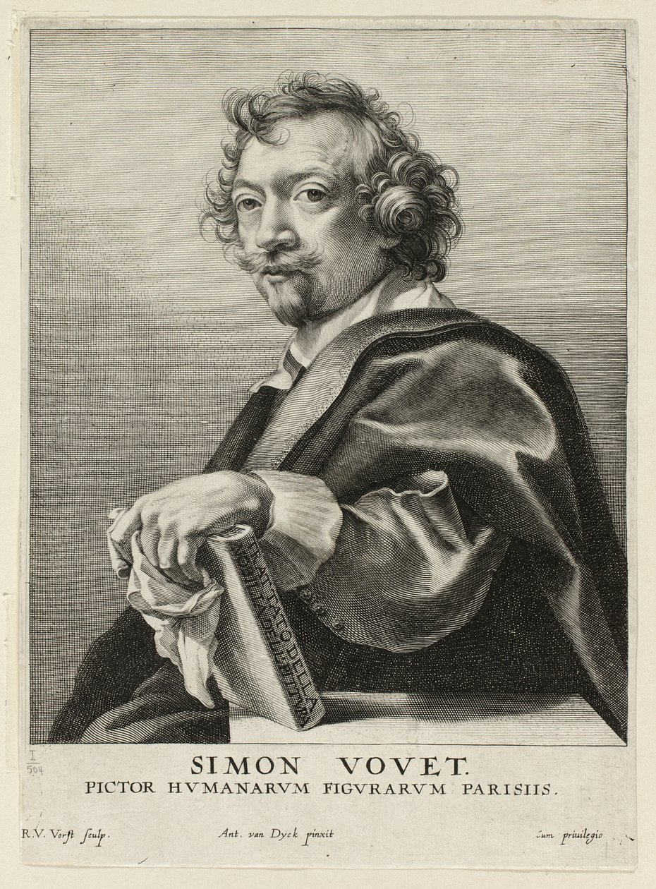 Simon Vouet alkotó: Robert van Voerst