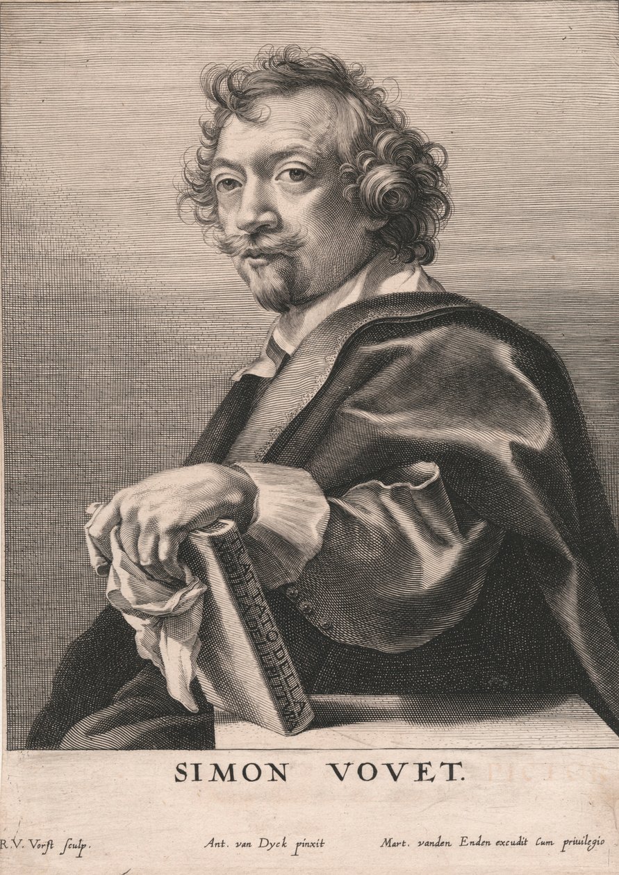Simon Vouet alkotó: Robert van Voerst