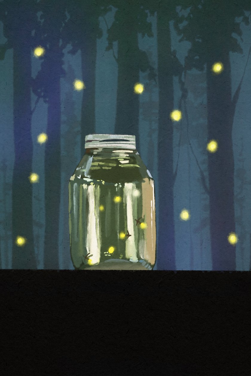 Chasing Fireflies, 2022 (digitális) alkotó: Roberta Murray