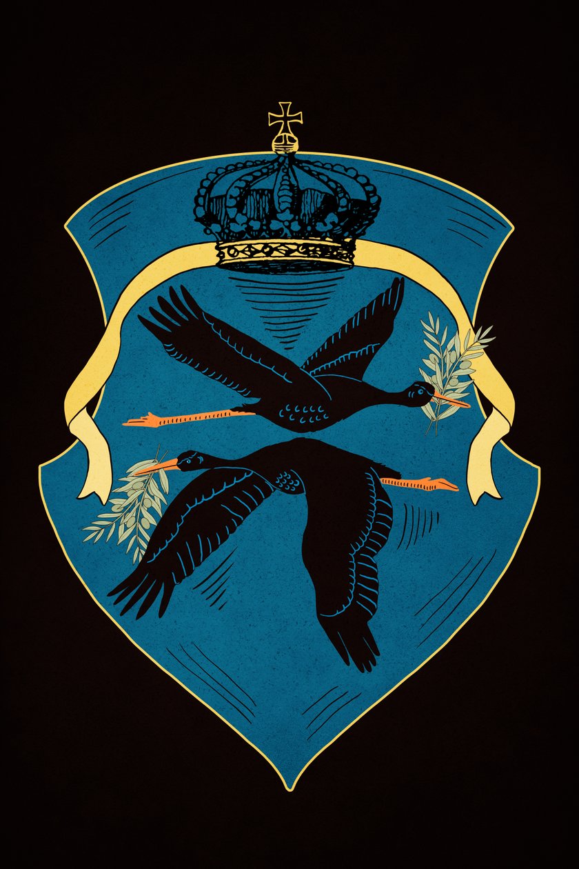 Crown And Crane, 2022 (digitális) alkotó: Roberta Murray
