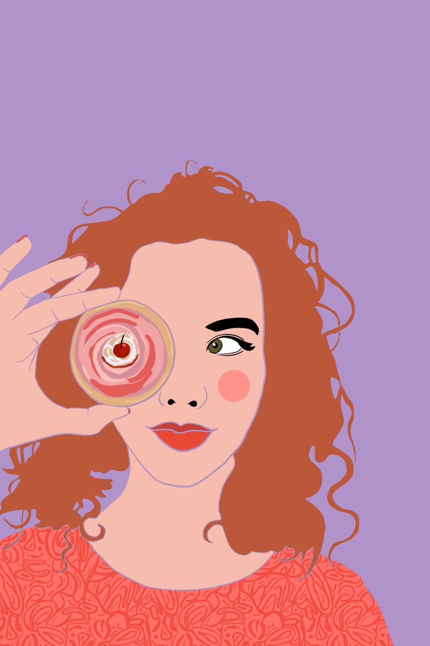 Cupcake Face, 2022 (digitális) alkotó: Roberta Murray