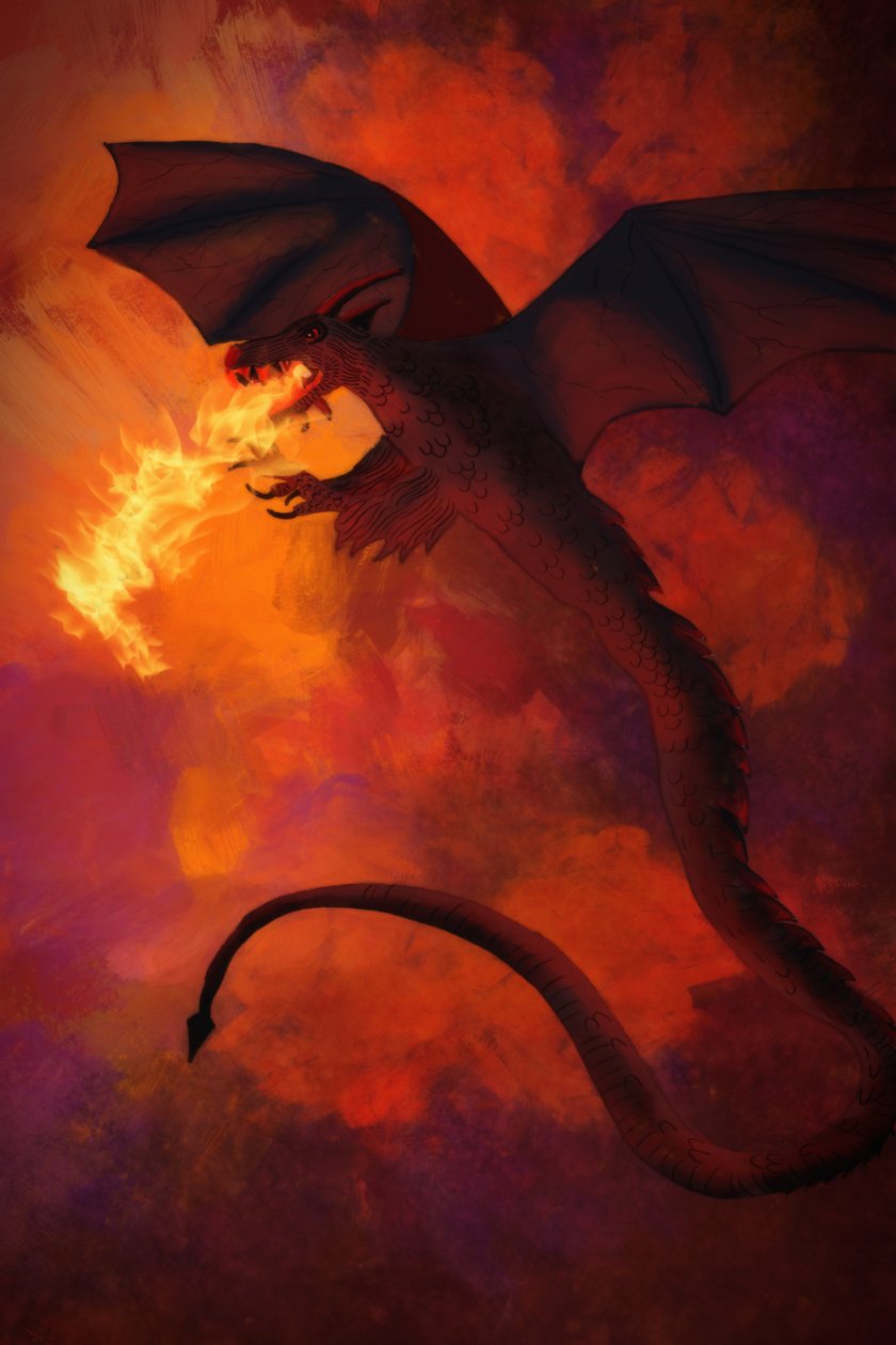 Fire Dragon, 2022 (digitális) alkotó: Roberta Murray