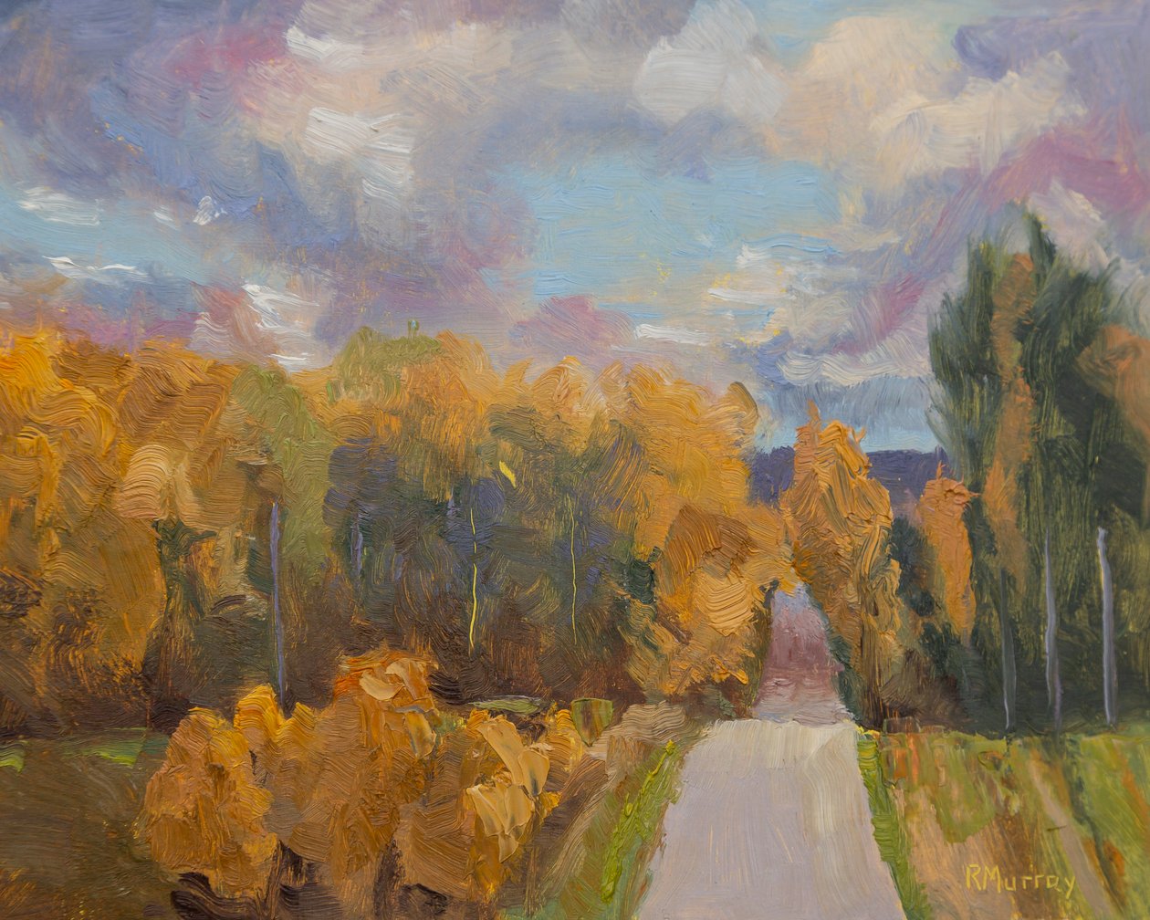 Grandview Autumn, 2023 (olaj, tábla) alkotó: Roberta Murray