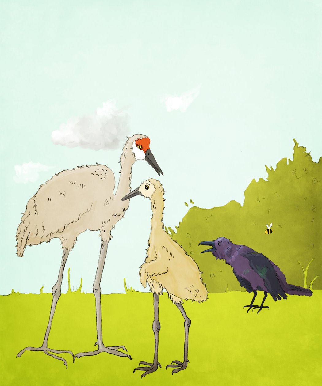 Gus Gus And The Corvid, 2020 (digitális) alkotó: Roberta Murray