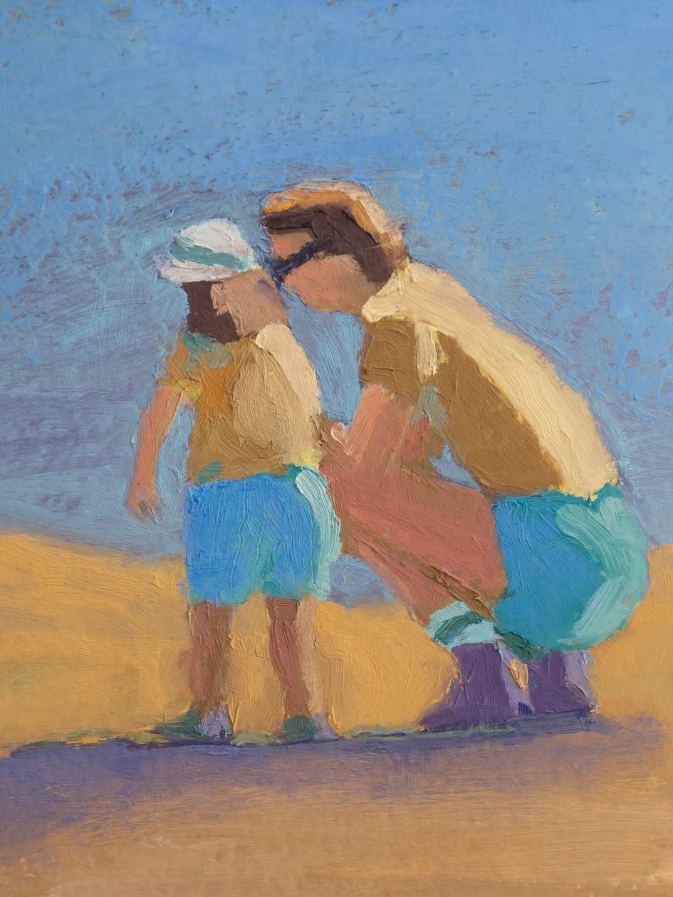 Matchy Match, 2023 (olaj, papír) alkotó: Roberta Murray