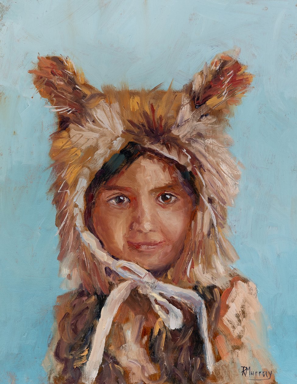Monster Sweet And Fair, 2017 (olaj, panel) alkotó: Roberta Murray